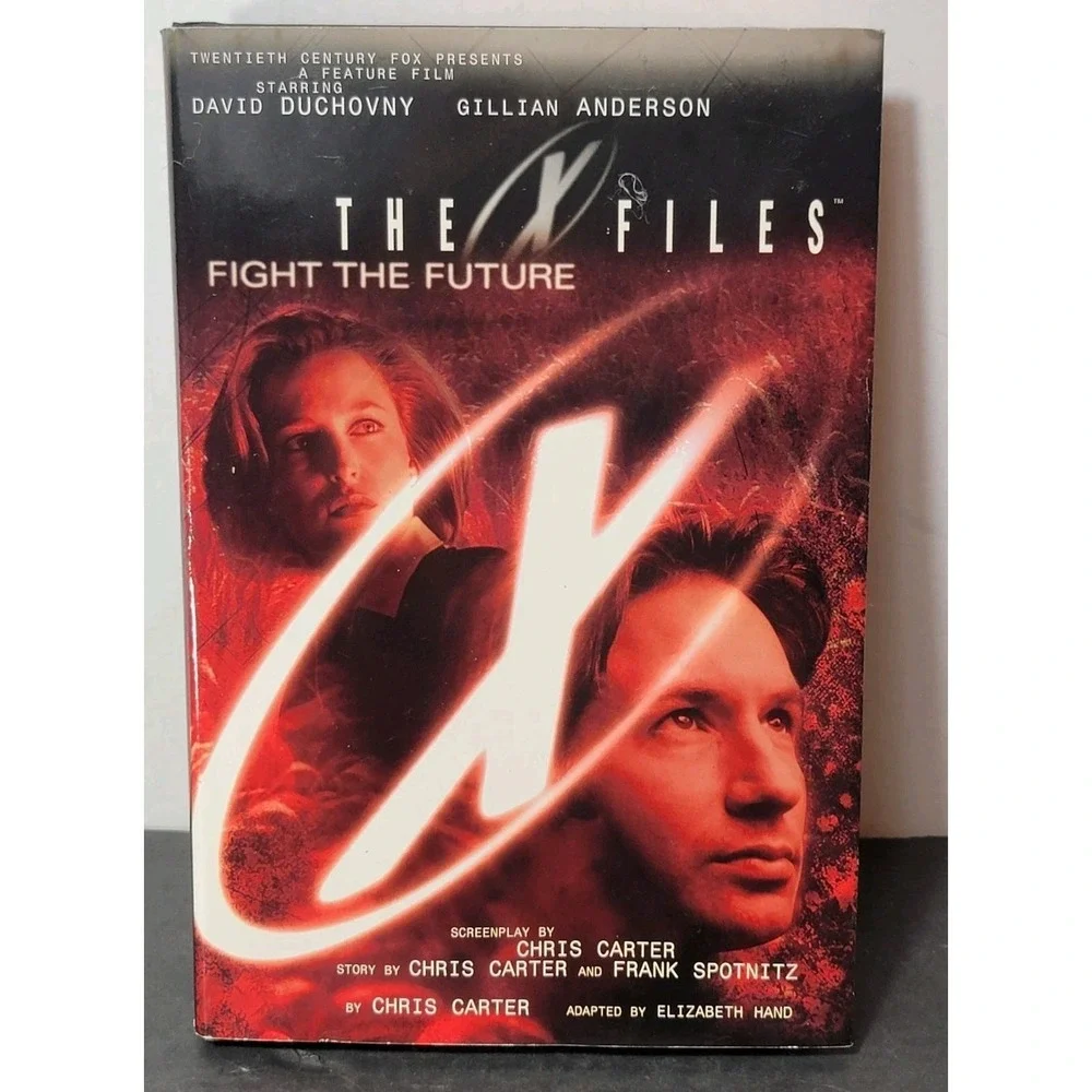 1998 The X-Files Fight the Future: Chris Carter, Hardcover Book